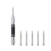 Tekrill 6Pcs Automatic Center Punch, Adjustable Impact Spring Loaded Center