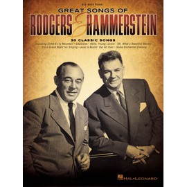 Great Songs of Rodgers & Hammerstein | Big-Note Piano Songbook for Beginners | Broadway Sheet Music Collection | Easy Arrangements for Piano Learners and Music Students