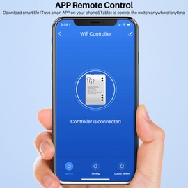 CosyCaya 1CH RF Intelligent Switch 7-32V AC DC WiFi Tuya Remote Control 433 Light Switch 10A Relay Self Locking Locking Inching