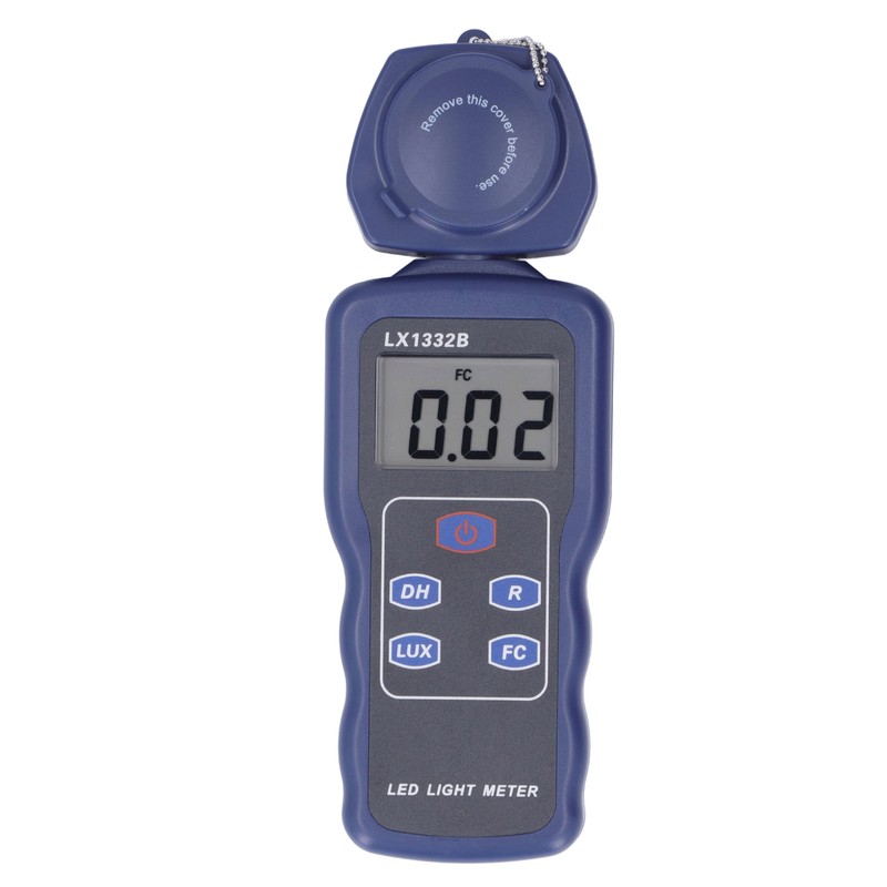 Illumination Photometer Digital Brightness Tester High Accuracy Light Detector Illuminance