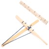 Single Vesion Emergency Gear Props Paulownia Material Outdoor Bow Drill