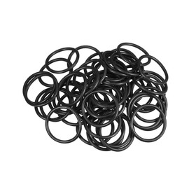 sourcing map Pack of 50 O-Ring 27.8 mm x 34 mm x 3.1 mm Sealing Rings Metric Nitrile Rubber O-Rings Seal Rubber Seals Washer for Shower Drain Pipe