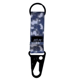 FFIVE - Digital Military Keychain Multifunctional Key Hanging Carabiner Gray