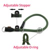 Aiminto Braided Rope Collar, Training Dog Collar, Round Martingale Collar,