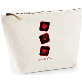 Hippowarehouse Once upon a time icons printed make up cosmetic wash bag 18x19x9cm