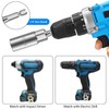 SUNJOYCO 3PCS Power Wing Nut Driver Set, 1/4" Hex Shank