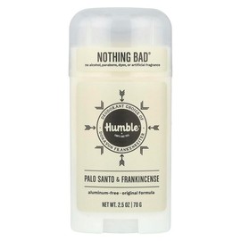 Humble Brands Aluminum-Free Deodorant, Palo Santo & Frankincense, 2.5 oz (70 g)