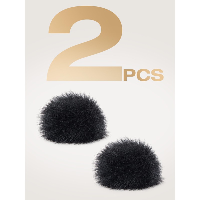 SUNMON Furry Mic Windscreen for DJI Mic Mini, Furry Mic