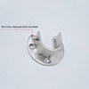 32mm Flange Rod Holder,Closet Rod Holder, U Shaped End Rod