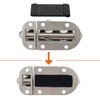 Marine 316 Stainless Steel Heavy Duty 3-5/8 Inch Locker Latch