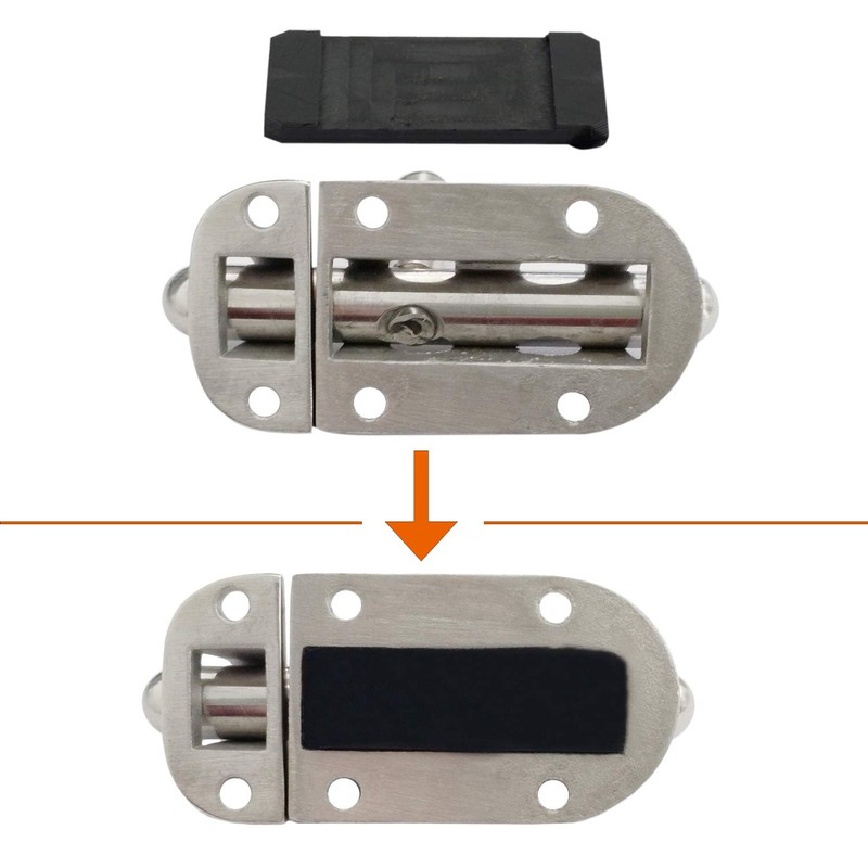 Marine 316 Stainless Steel Heavy Duty 3-5/8 Inch Locker Latch