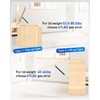 ARANA Gas Struts 15 inch 67lb with Brackets (2 Pack)