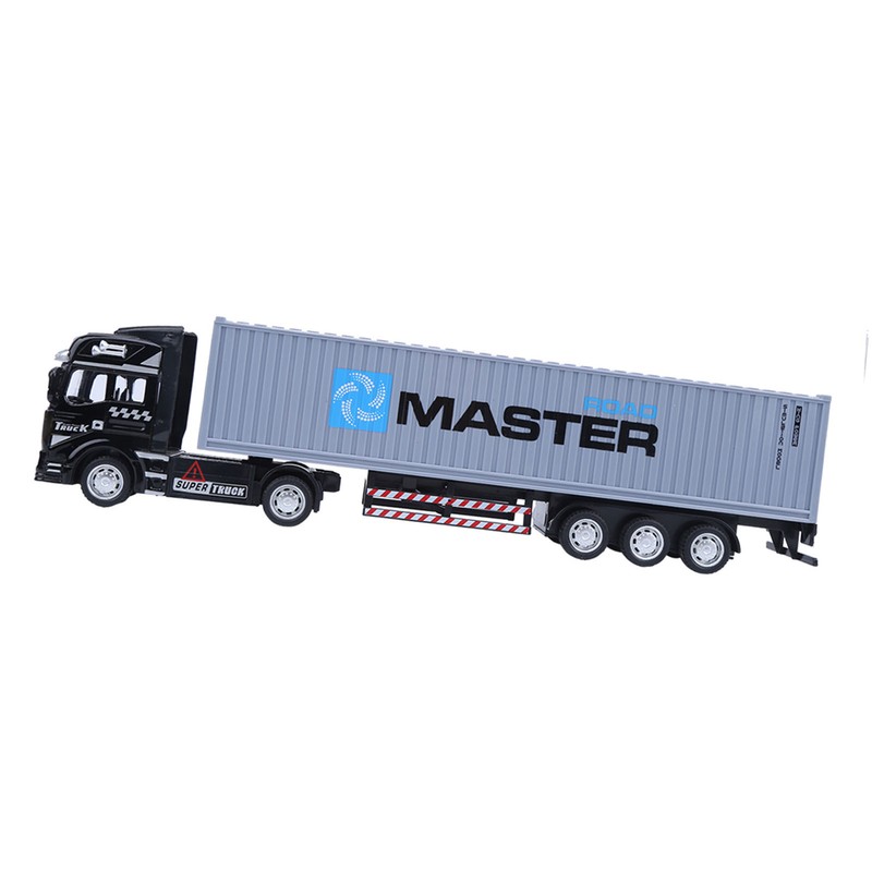 1: 48 Alloy Container Truck Model Toy Highly Simulation Children