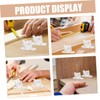 LALAFINA 20 Sets Transparent Cabinet Door Latches Drawer Front Clips