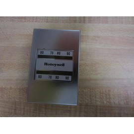 HONEYWELL 14004406-111 Thermostat Cover, Satin Chrome Cover, 60 to 90 Degrees F, for USE with TP970