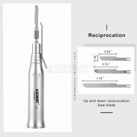 AZDENT Sistema implantes dentale Motor sin escobillas/Pie - 3.2:1-R Saw Surgery Handpiece