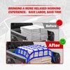 FITHOIST Cargo Lifting Net 4400LBS, 6.56'x6.56' Safety Lifting Net Straps