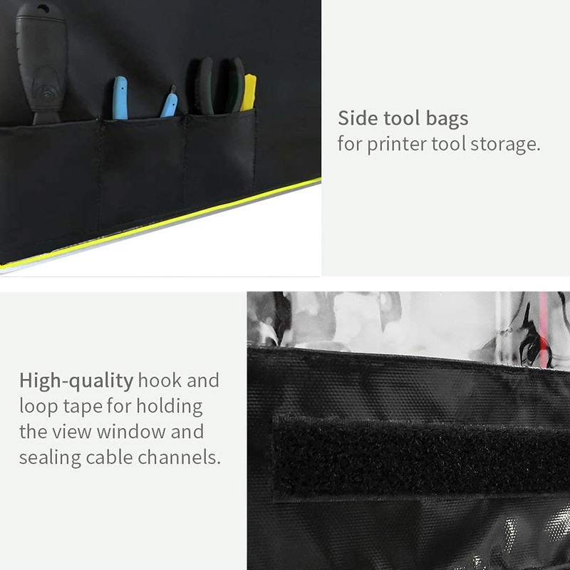 3D Printer Enclosure Constant Temperature Soundproof Dustproof Heating Tent with