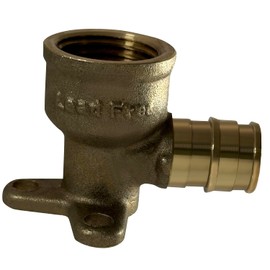 10 Pieces XFITTING 1/2'' Pex A x 1/2'' Female Elbow with Drop Ear