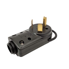 Parkworld 691609 RV 30AMP Replacement Power Assembly TT-30P Male plug with Handle