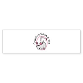 CafePress Operating Room Nurse Bumper Sticker Sticker (Bumper 50 pk)