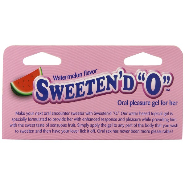 Little Genie Productions Sweeten D O Oral Pleasure Gel, Watermelon, 1.5 Ounce