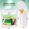 Pet Ear Wipes for Dogs and Cats,Gentle Cleansing and Odor