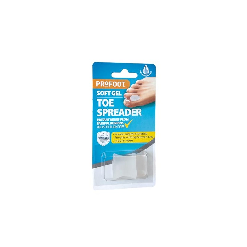 Profoot Toe Spreader Ideal for bunions and Overlapping Toes, Helps