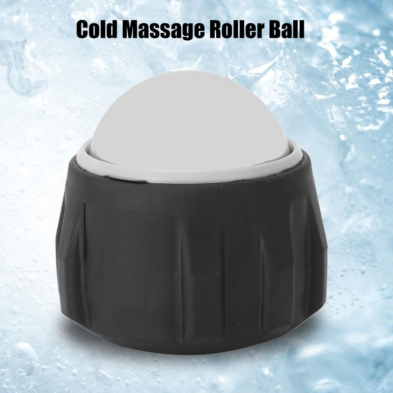 Stainless Steel Cold Massage Roller Ball Muscle Recovery Relaxation Manual