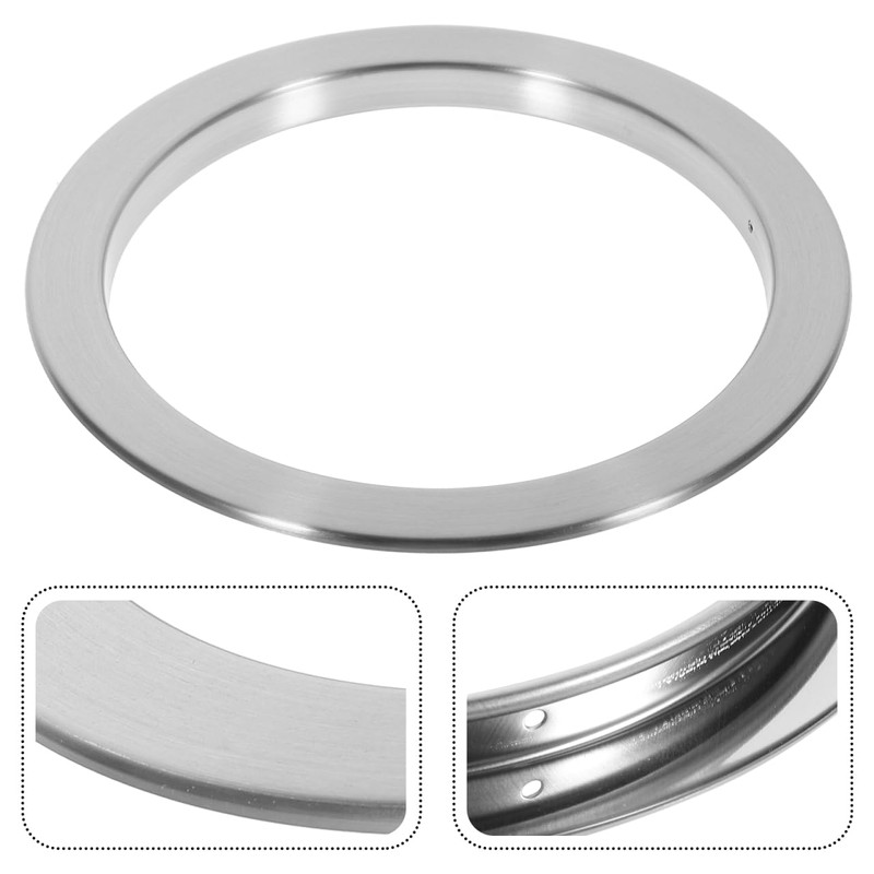 JECOMPRIS Round Countertop Working Top Flush Built-in Waste Trash Chute
