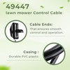 TOSRWGLL 49447 Control Cable Replacement For Agri-Fab Spreader 45-0315,45-03151,45-0460,45-0388,45-03881,45-03882-KD,45-0409,Spreaders Cable