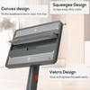 Feeloco Base Board Cleaner Tool,Wall Cleaning Mop with 360° Rotation,