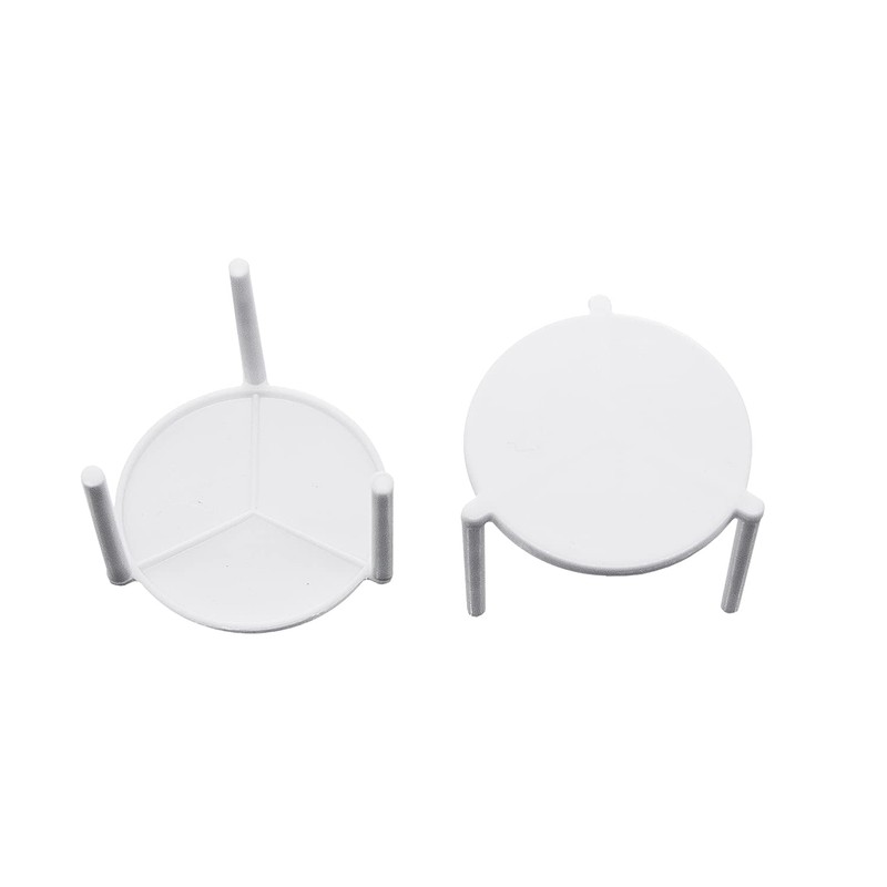 Party Essentials Disposable Plastic Pizza Stands/Savers/Tripod Stacker/Catering Boxes and Food