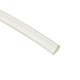 sourcing map Trim Seal, PVC U-Seal Channel Edge Protector Sheet, Fits 1.5-2 mm Edge 5 Metres/16.4 Ft Length, 0.24 Inch Height, Transparent