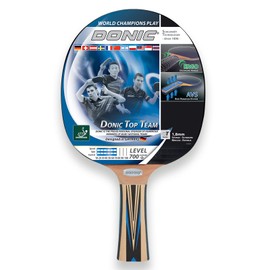 Schildkröt Tischtennis Schläger Top Teams 700 mit AVS Technologie und Ergo Griff Tischtennisschläger, One Size