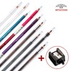 Mitsuyoshi Genuine Professional Makeup Eyeliner Pencil 9 Color Brow Combination,