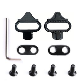 SPD Shoes Adapter Cleats Bicycle Shoe Converter Bicycle Cleats Bicycle Shoe Cleat Cover Shoe Cleats Pedals SPD Cleat Adapter Bicycle Pedal Adapter for Road Bike Pedals (SPD Cleats) Pack of 2