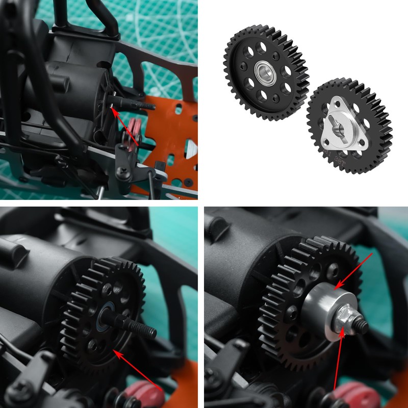 LSG M1 46 Tooth Spur Gear for 1/8 HPI Savage