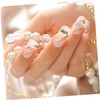 FRCOLOR Nail Art Rhinestones Number Charms for Nails Small Rhinestone
