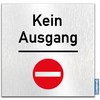 Türschilder24 Aluminium Dibond Sign, Door Sign, 120 x 120 x