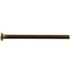 10 x M3.5 Antique Brass 50mm Long Screws - Flat