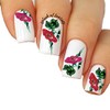 Nail Art Water Slide Tattoo Stickers Decals Flowers Butterflies Birds