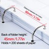 A4 Ring Binders, Pack of 2 Folders 45mm - Ideal