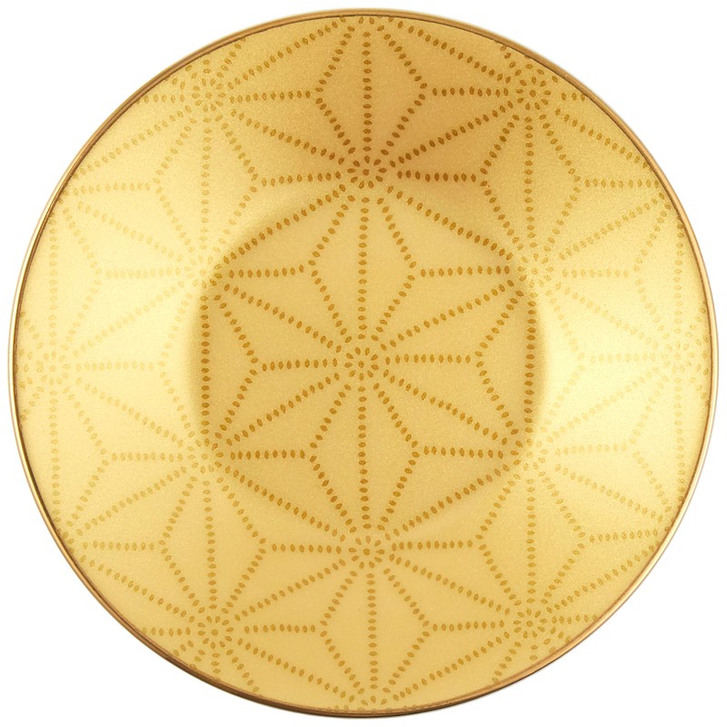 Demi Colle demitasukappu & Saucers (Gold) MT – De –