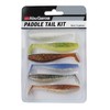Abu Garcia Paddletail Soft Lure Kit, 6 All-Round Soft Baits