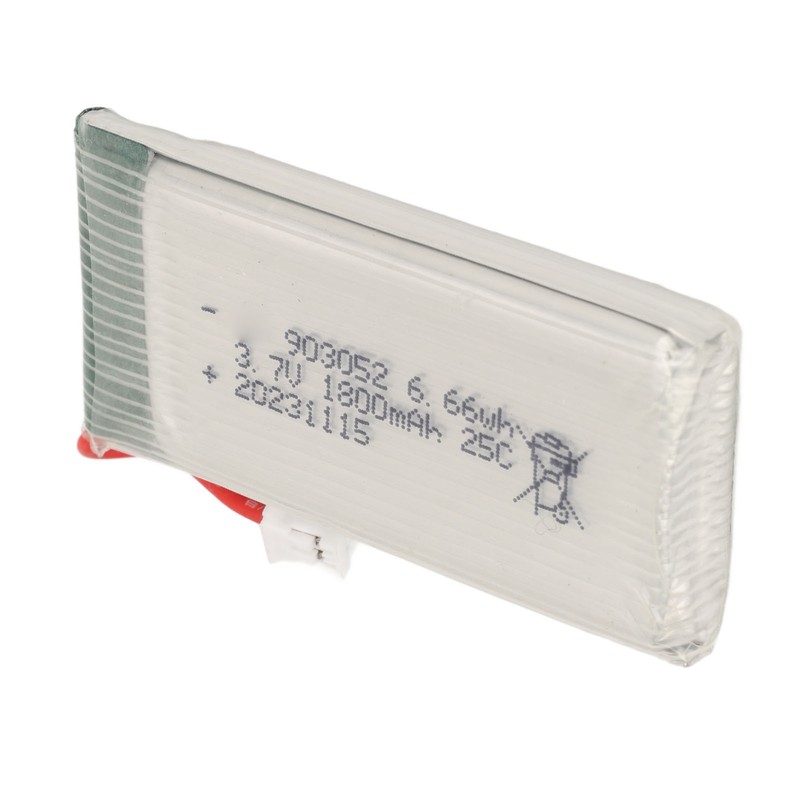 903052 Drone Lithium Battery 3.7V 1800mAh 25C High Speed with