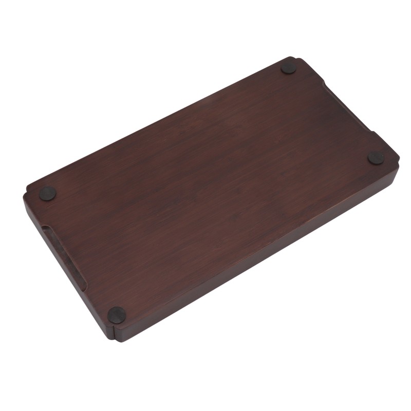 Chinese Water Storage Drainage Tea Tray Bamboo Simple Decorative Robust