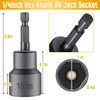 Dreyoo 2 Pack RV Scissor Jack Socket, 3/4" or 19mm