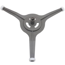 OZXNO 1 Pc Microwave Triple Arm Turntable Ring Rotating Ring Roller Glass Plate Tray Support Holder for 10.6" Microwave Oven Glass Flat Turntable Plate