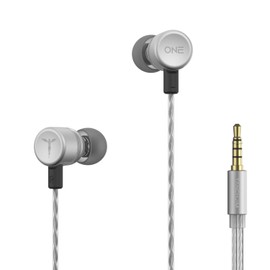 TANCHJIM One in-Ear-Motinors Wired HiFi Interchangeable line Earphones for Music Game (3.5mm with Mic)